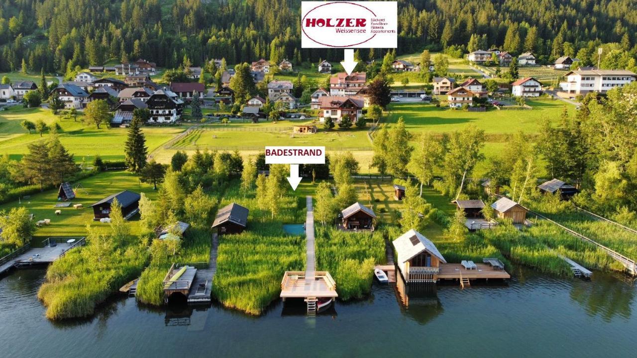 Ferienhaus Holzer Weissensee Exterior foto
